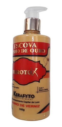 Escova Banho De Ouro Ourotox Kerafyto 500gr