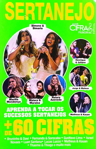 Revista Sertanejo Simone & Simaria.