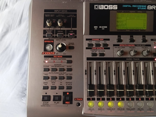 Gravador Multitrack 12canais Boss Br1200 .seminovo Creme (Usado)