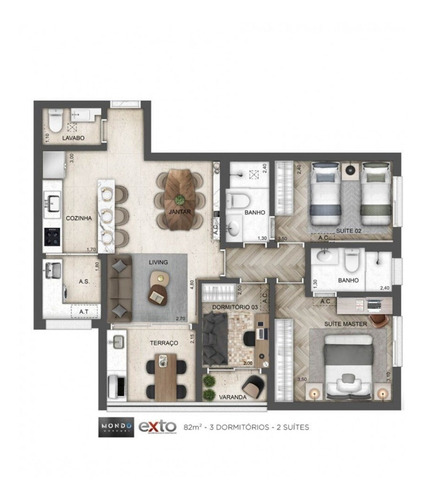 Imagem 18 de 19 de Apartamento - Ap12027 - 70177894