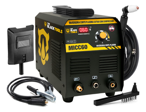 Maquina Inversora Corte Plasma Micc60 Com Compressor - 220v