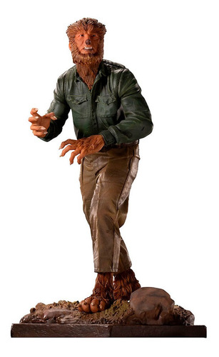 Figura The Wolf Man As 1 10 Universal Monsters