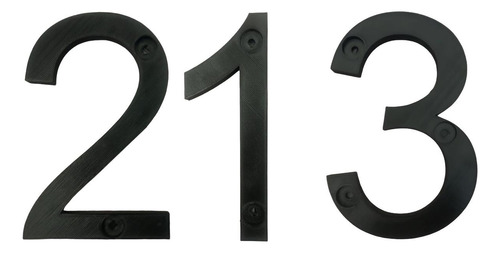 3d Números Para Exteriores, Mxgnb-213, Número 213, 17.7cm Al