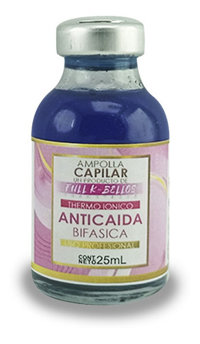 Ampolla Capilar Anticaida Bifasica 25ml - mL a $288