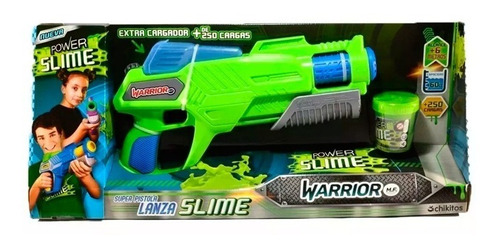 Power Slime Warriors Mf Super Pistola Lanza Slime Jasli3230