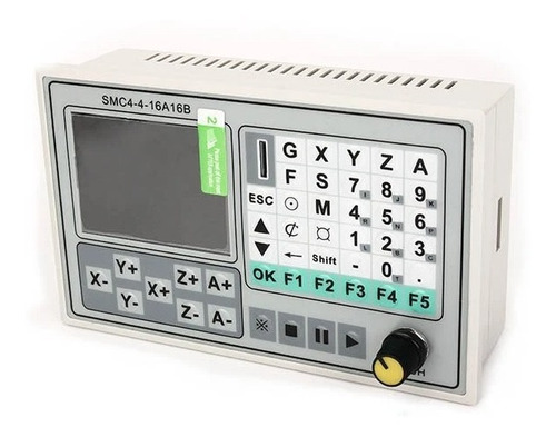 Imagem 2 de 10 de Controladora Cnc 4 Eixos Router Off Line Controle Sem Pc