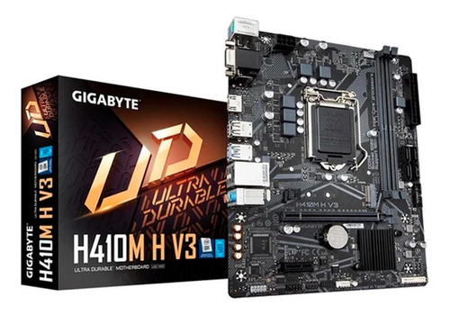 Imagen 1 de 5 de Motherboard Gigabyte H410m H V3 Intel Lga1200 64gb Hdmi Ddr4