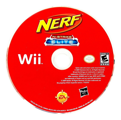 Nerf N-strike Elite Nintendo Wii  (Reacondicionado)
