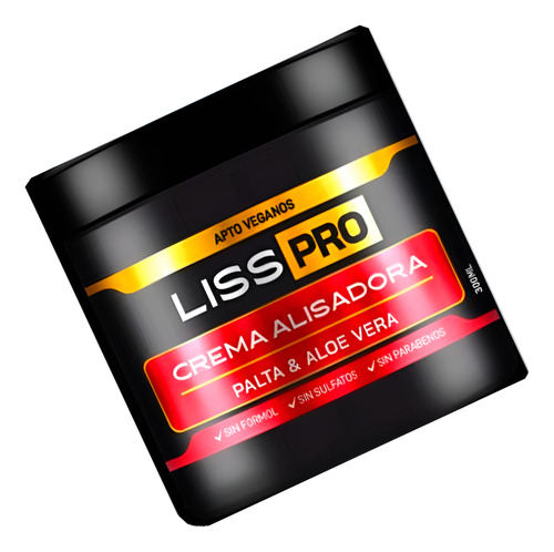 Alisado Sin Formol Liss Pro X 300ml + Shampoo Neutro X 300ml