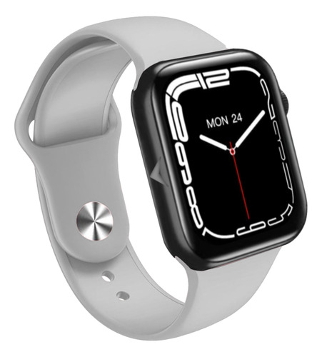 Smartwatch Para Hombre O Mujer Hand 57 Voo Technology Negrillo Lisa Gris