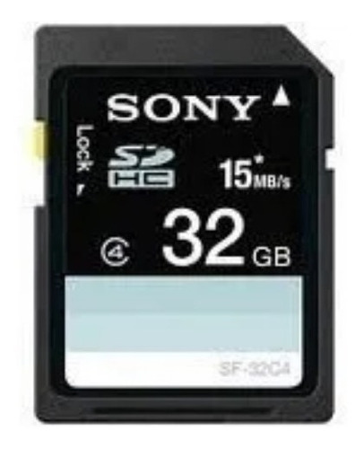 Cartão Sdhc Sony 32gb Leitura 15mb/s Lacrado Blister C/nf