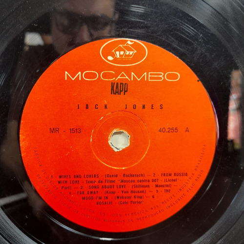 Vinil Lp Jack Jones Capa Sanduíche Mr - 1514 40.255
