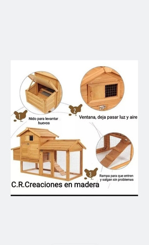 Corral Gallinero Para Gallinas Ponedoras Nidos