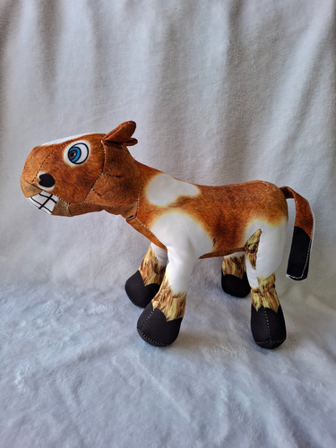 Peluche Lobo Beto Compatible Granja De Zenon 30 Cm Percherón