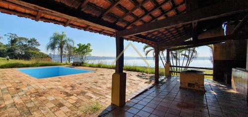 Imagem 1 de 23 de Chácara Fundo Para A Represa Em Americana Com 18.000m² - Ch0106