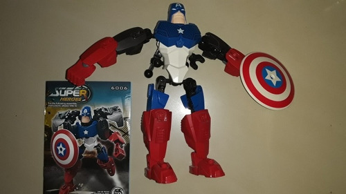 Figura Armable Avengers Capitán  América