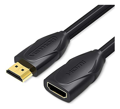 Vention Hdmi Extension Cable 6.6ft, 4k 60hz Hombre A Mujer C