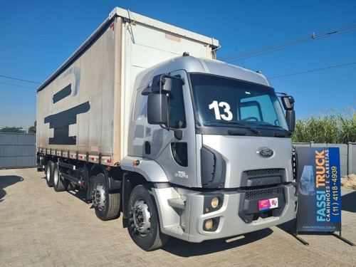 Imagem 1 de 14 de Ford Cargo 2429 8x2 Bitruck Sider 9,30mts Leito Ano 2013