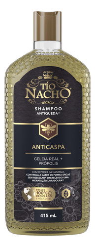 Tio Nacho Shampoo Anticaspa 415ml Geleia Real E Propolis