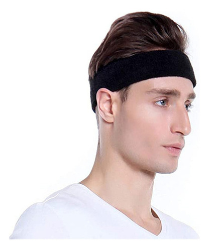 A 3 Uds. Cinta Para El Pelo Deportiva Que Absorbe El Sudor+