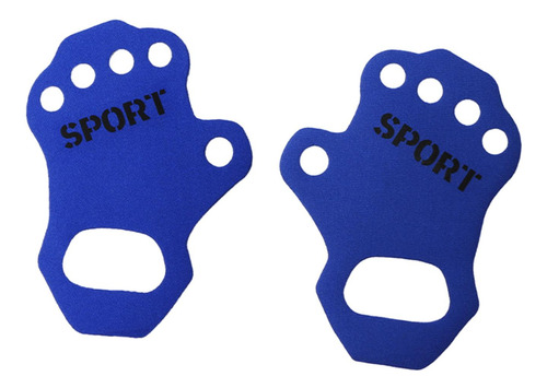2 Guantes De Gimnasio Para Entrenamiento, Talla M Azul