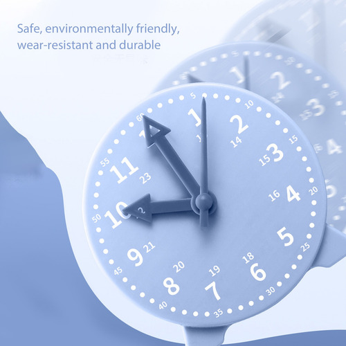 Mprince Clock Model Blue Tiempo De Aprendizaje Enseñanza De