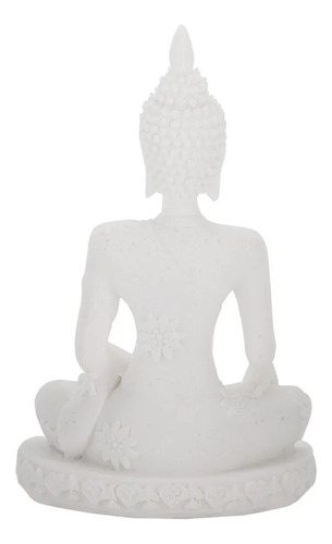 . Estatua Tallada Sentada De Buda Meditando