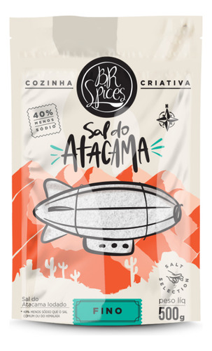 Sal Do Atacama Fino Br Spices Pouch 500g