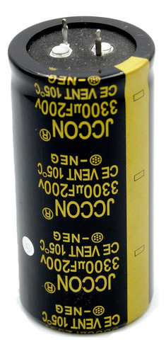 Capacitor Electrolítico 3300uf-200v | Pack 2 Pzas