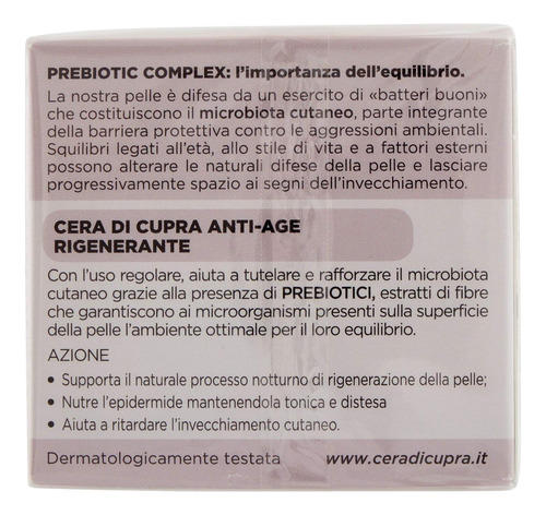 Cera Di Cupra Crema Regeneradora Anti-edad 50 Ml, 1 Unidad -