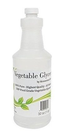Glicerina Vegetal 99.8% Pura - 1 Cuarto De Galón (32 Oz)