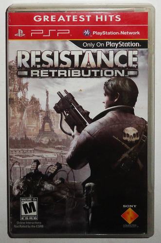 Resistance Retribution Psp Original Español Completo - Mg