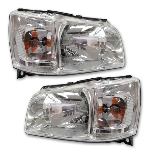 Imagem 4 de 7 de Par Farol Cromado Original Fiat Uno Mille Way 2013