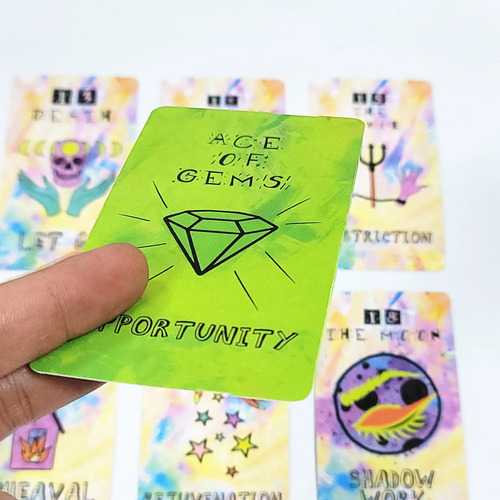 Novo Prism Oracle 78, Versão A, Cartas, Baralho, Tarô, Inglê