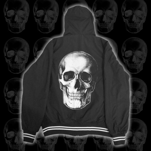 Chamarra Calavera Old School Hombre