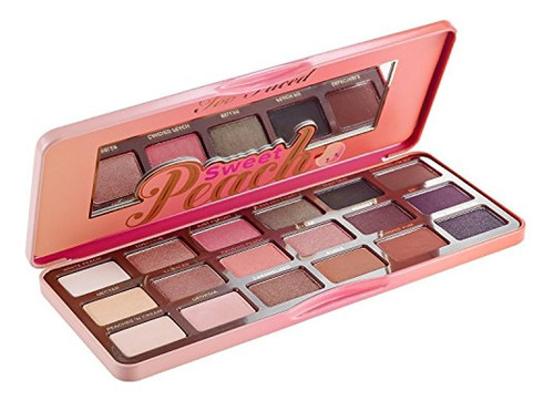 Paleta da coleção Shadow Eye Shadow Too Faced Sweet Fac