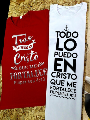 Camisetas Con Mensajes Cristianos Y Textos Bíblicos