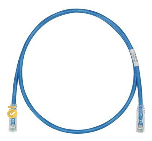 Cable De Red Utp Panduit Patch Cord Lszh Azul Cat6 1mts 
