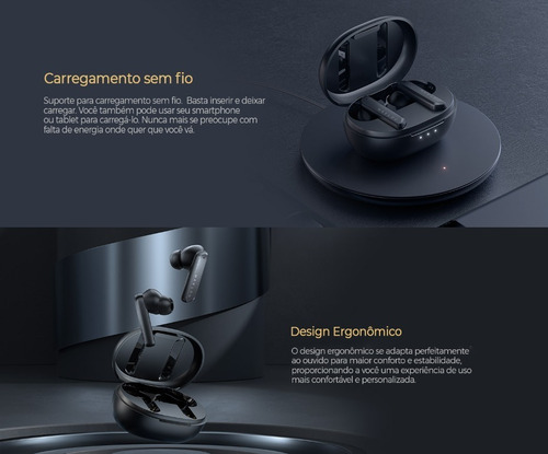 Imagem 6 de 8 de Fones Ouvido Bluetooth Haylou X1 Pro Cancelamento De Ruído