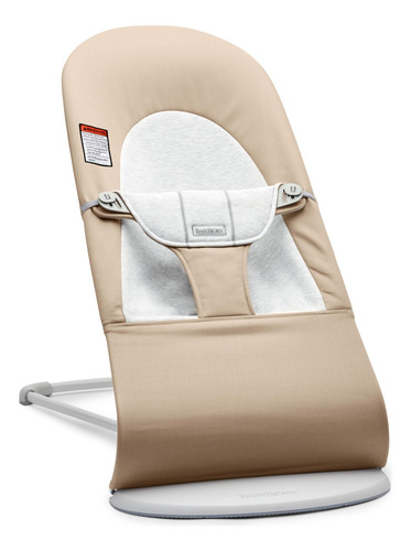 Baby Bouncer Babybjörn Balance Soft Bege/cinza Recém-nascido