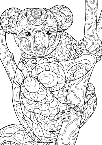 Australian Natives | Libro Anillado Colorear Pintar | Thoc