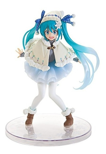 Taito Ropa De Invierno Originales 6.2  Figura Hatsune Miku A