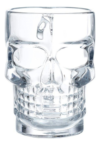 Vasos Cerveceros En Forma De Calavera Transparente