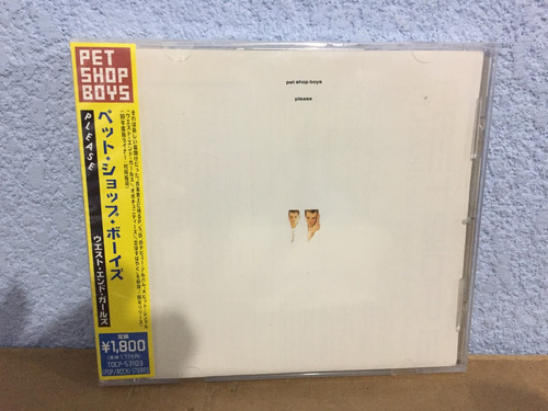 Pet Shop Boys        Please    ( Edicion Japonesa )