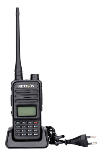 Retevis Rt85  Walkie Talkie Bidirecional Rádio Amador 5w Cor Preto