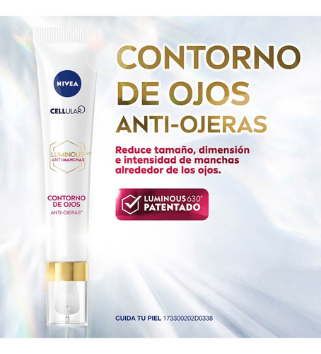 Kit Nivea Luminous Rutina Antimanchas Serum+contorno+noche