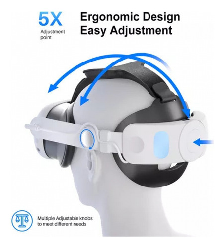 Óculos De Realidade Virtual Para Meta Quest 3 Têm Bateria