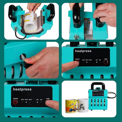 Combo Impresora Epson F170 + Estampadora Tazones Rectos 11oz