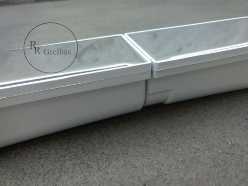 Ralo Linear 6x50 Inox Oculto Invisível