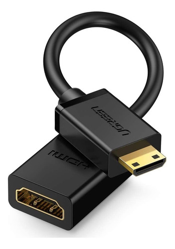 Convertidor Mini Hdmi Macho A Hdmi Hembra Bi Direccional